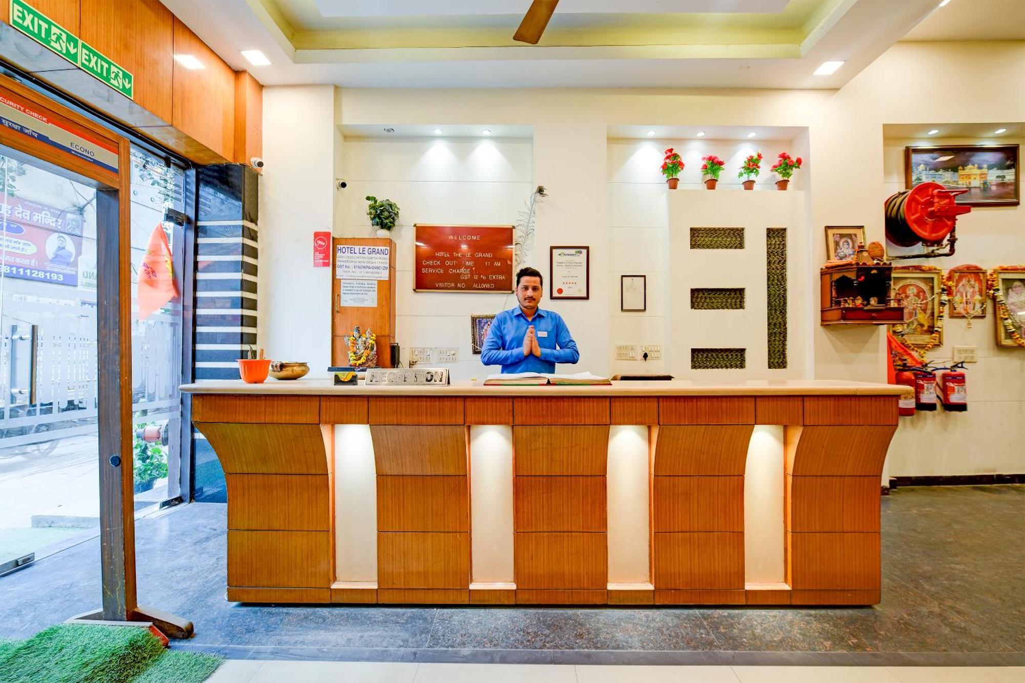 Hotel Le Grand - Walk-In From Rk Ashram Metro Station 新德里 外观 照片